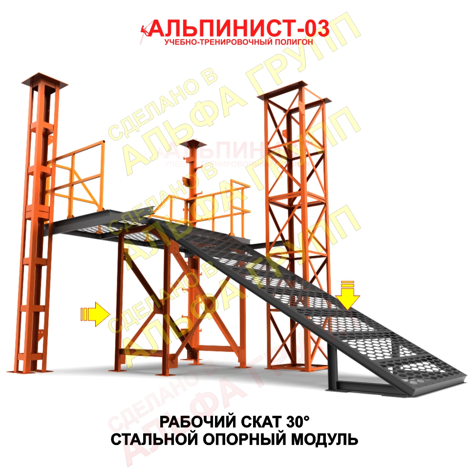 Стальные маршевые лестницы